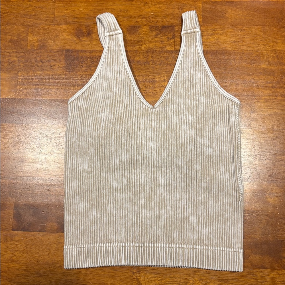 Ash Mocha Mineral Wash Brami Top